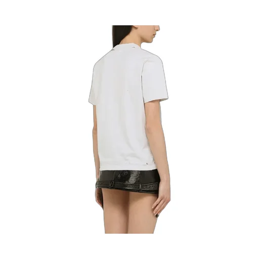 Logo Patch Cotton T-Shirt