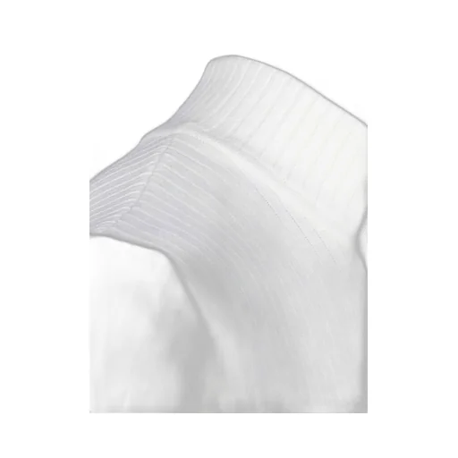 Reedition Short-Sleeved Ribbed Knit Jumper