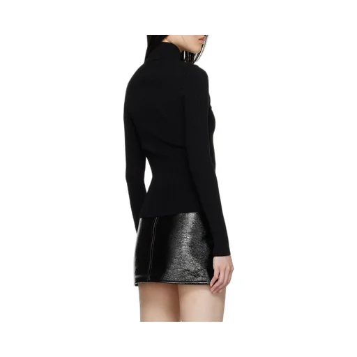 High Neck Knitted Jumper