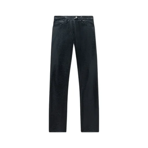 Straight-Leg Slim-Cut Pants
