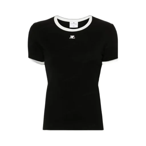 Logo Embroidered Crewneck T-Shirt