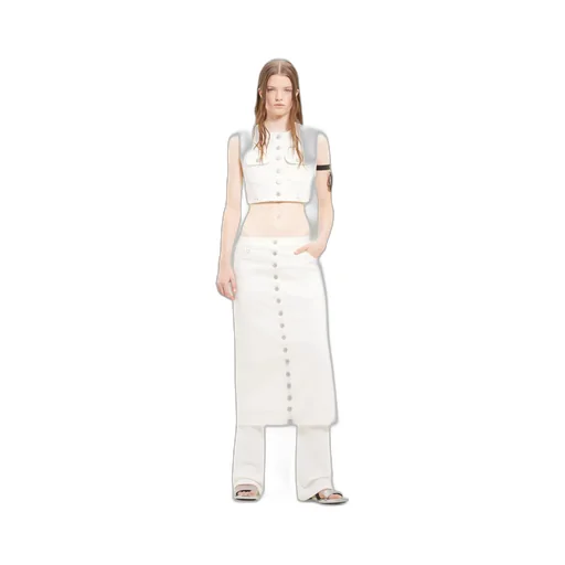 Multiflex Denim Skirt
