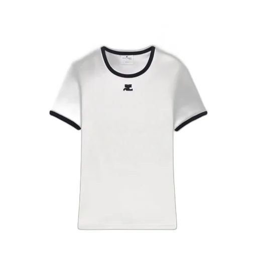 Bumpy Crewneck Short-Sleeved T-Shirt