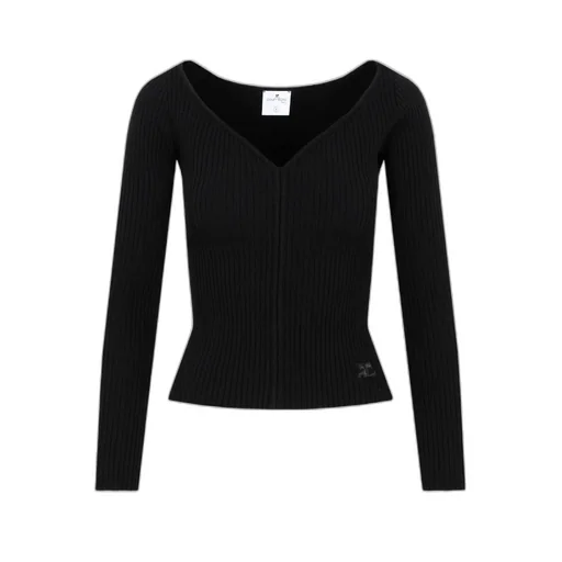 Long Sleeved V-Neck Jumper