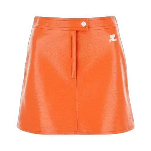 Vinyl Mini Skirt