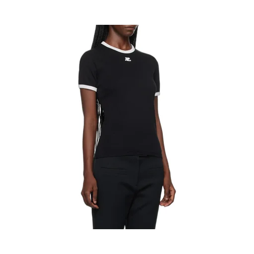 Bumpy Crewneck Short-Sleeved T-Shirt