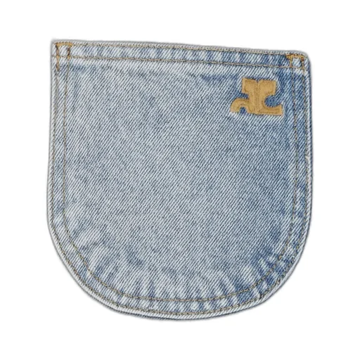 Multiflex Denim Mini Skirt