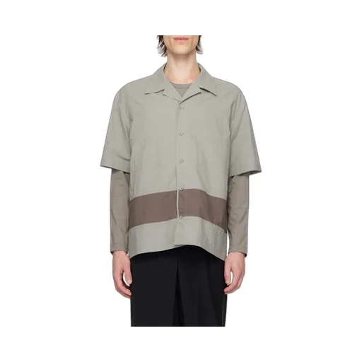 Panelled Short Sleeve Shirt