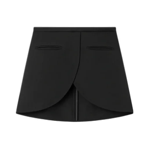 Ellipse Twill Mini Skirt