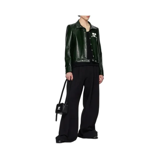 Reedition Logo Patch Zip-Up Shoulder Bag