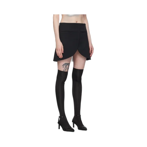 Ellipse Twill Mini Skirt