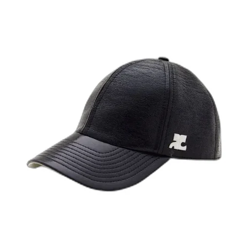Logo Patch Curved Peak Baseball Cap