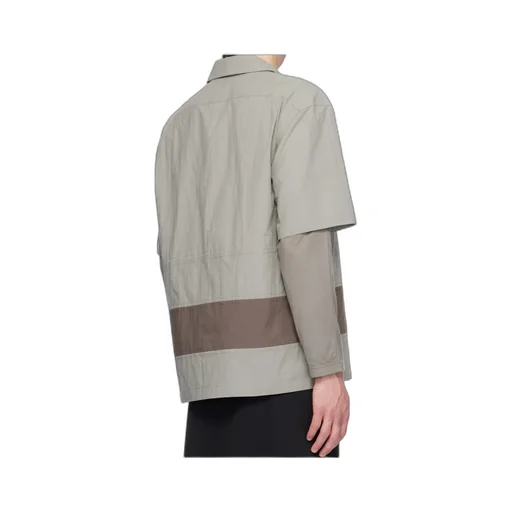 Panelled Short Sleeve Shirt
