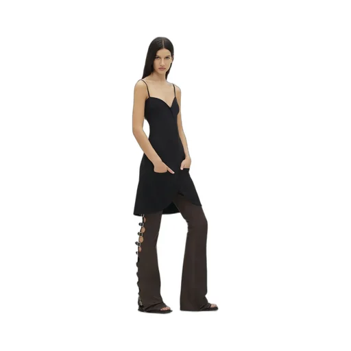 V-Neck Backless Dress