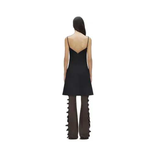 V-Neck Backless Dress