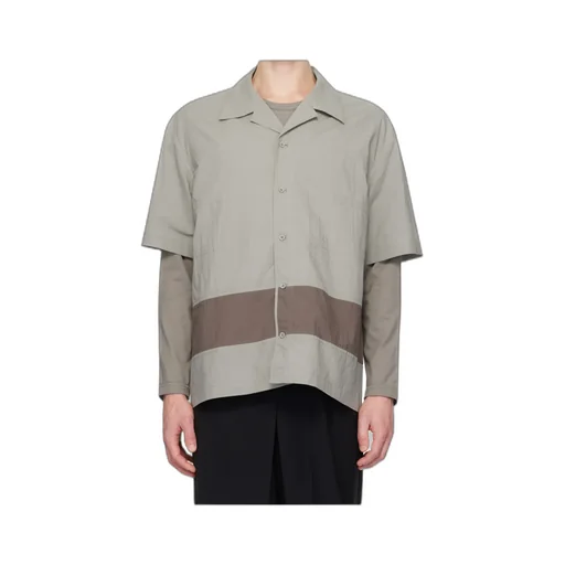 Panelled Short Sleeve Shirt
