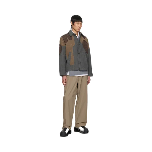 Patchwork Design Jacket