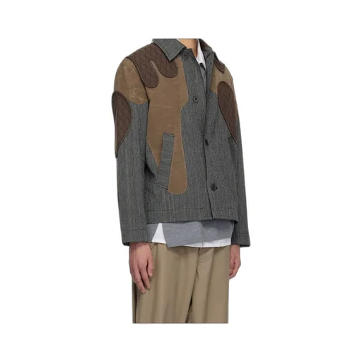 Patchwork Design Jacket