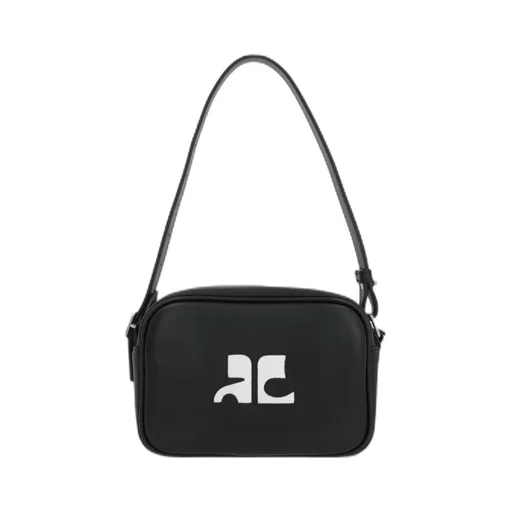 Reedition Logo Patch Zip-Up Shoulder Bag