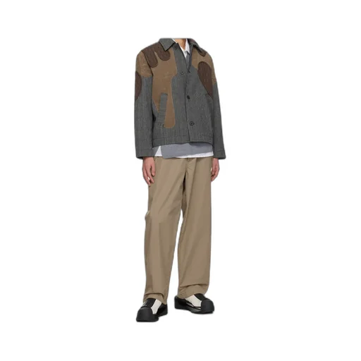 Patchwork Design Jacket