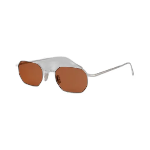 Geometric-Frame Sunglasses