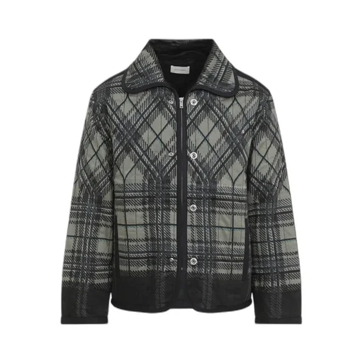Plaid Quilted Jacket