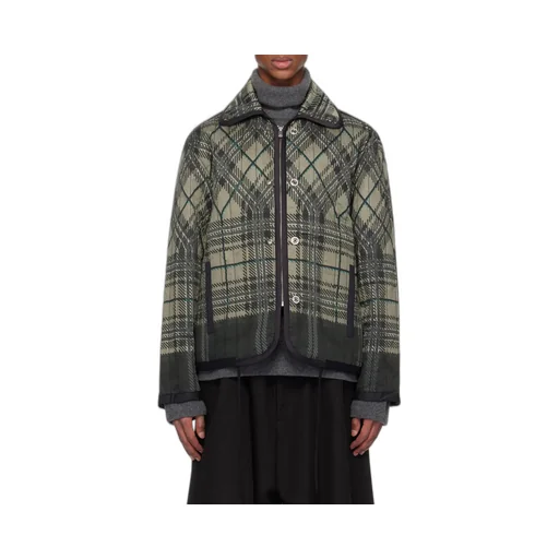Plaid Quilted Jacket