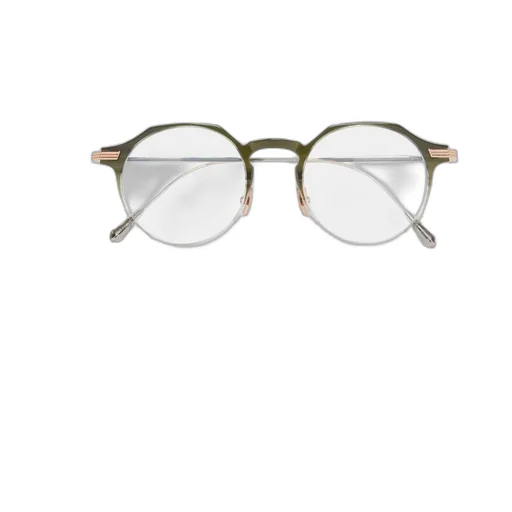 Round Flat Mirror Sunglasses