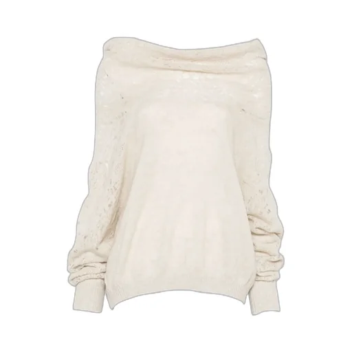 Long-Sleeved Ribbed Sweater