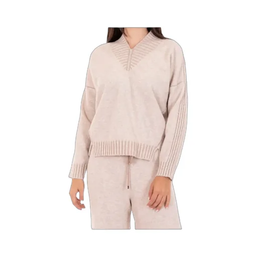 V-Neck Long-Sleeved Sweater