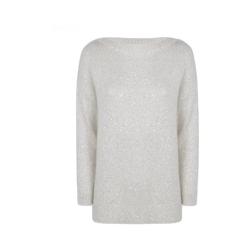 Sequin Boatneck Sweater