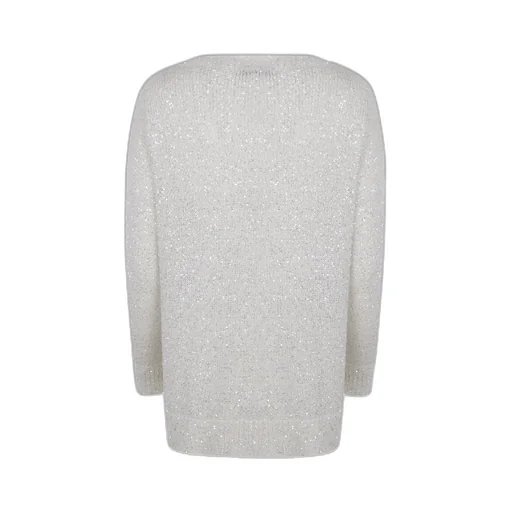 Sequin Boatneck Sweater