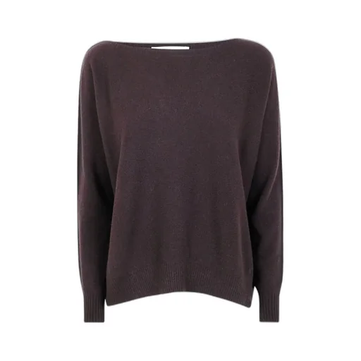 Boat Neck Wool Sweater