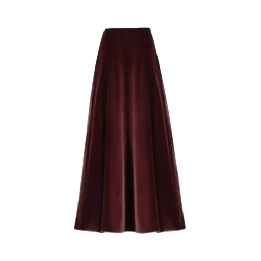 Pleated Detail Skirt