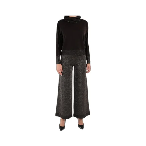 Long-Sleeved Ribbed Sweater