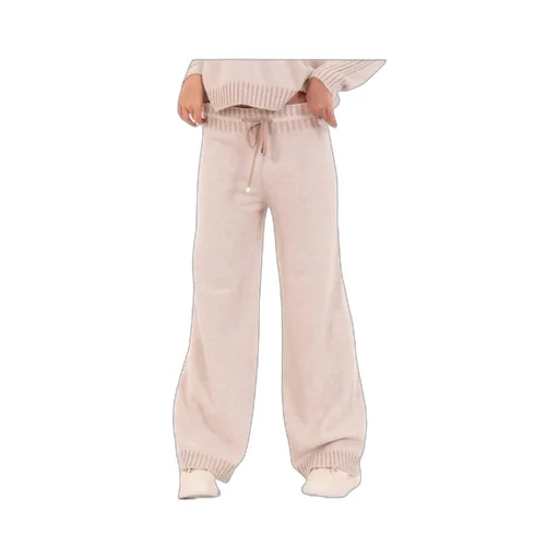 Drawstring Waist Casual Pants