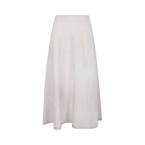 Chevron Flared Skirt