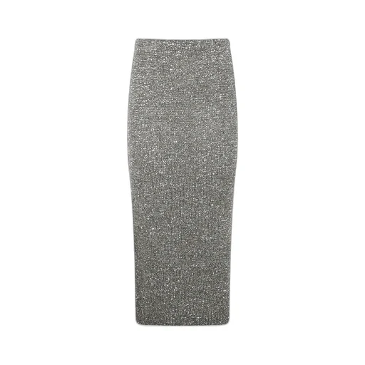 Sequined Straight Skirt