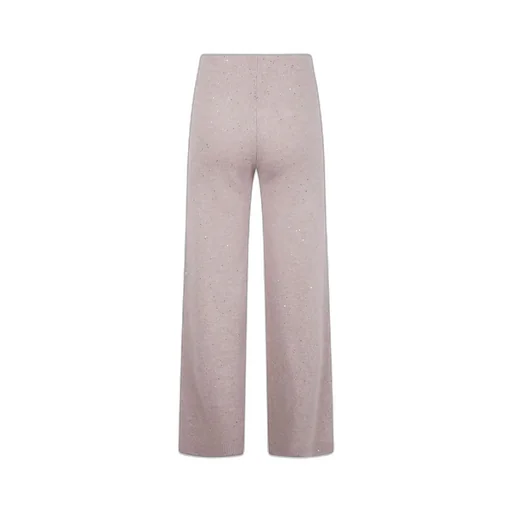 Sequined Elastic-Waist Pants