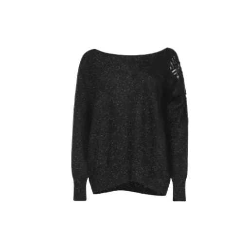 Boat-Neck Sweater