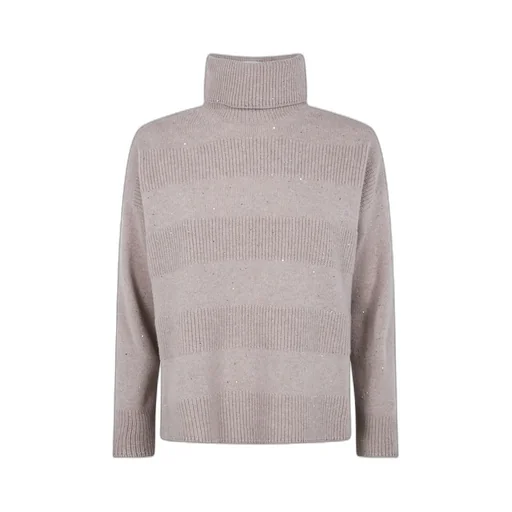 Crystal High Neck Knitwear