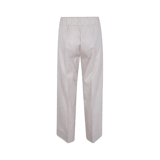 Flannel Wide-Leg Pants