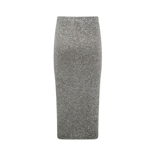 Sequined Straight Skirt
