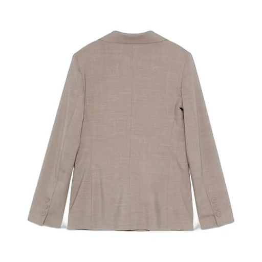 Double-Breasted Flap-Pocket Jacket