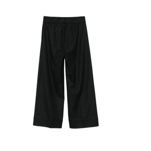 Elasticated-Waistband Trousers