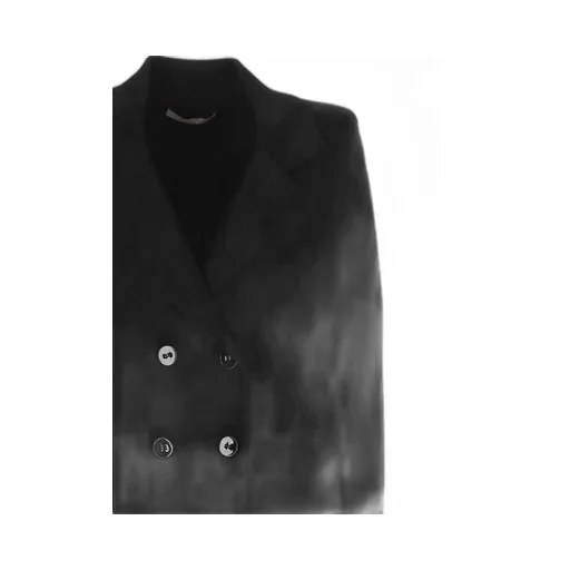 Double-Breasted Patch-Pocket Blazer