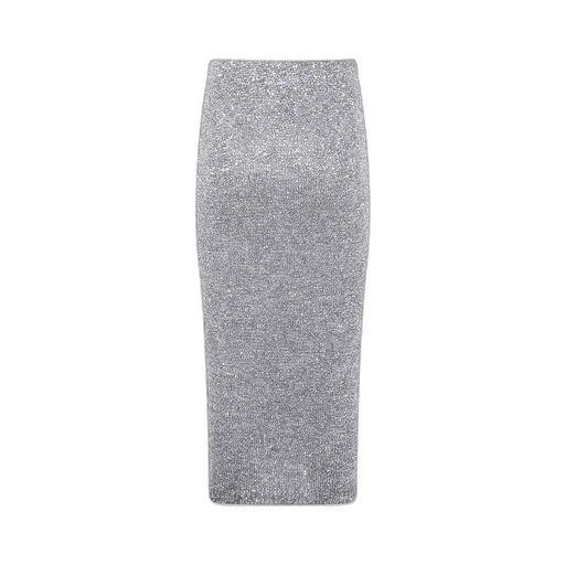 Sequined Straight Skirt