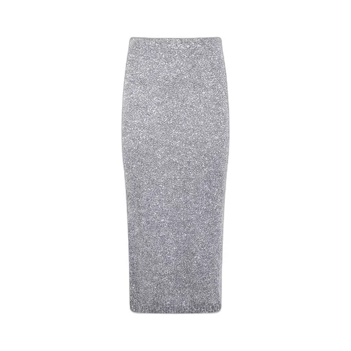 Sequined Straight Skirt