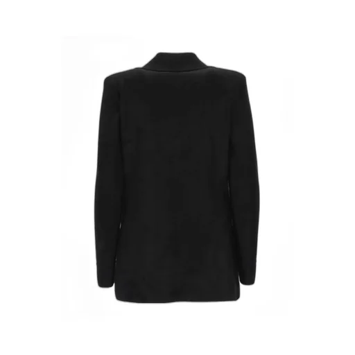 Double-Breasted Patch-Pocket Blazer