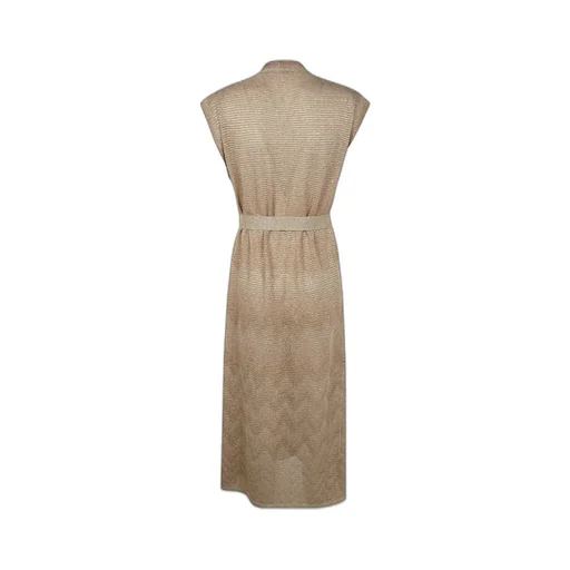 Belted Knit Maxi Dress